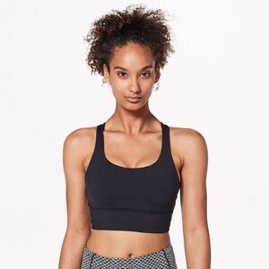 Lululemon Energy Bra *Long Line Black Size 6